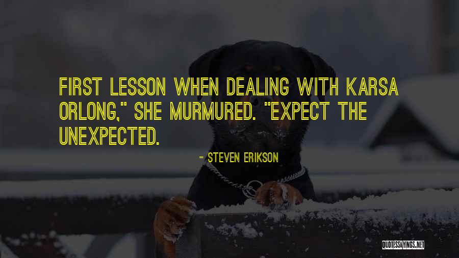 Strikeout Leaders Quotes By Steven Erikson Strikeout Leaders Quotes By Steven Erikson