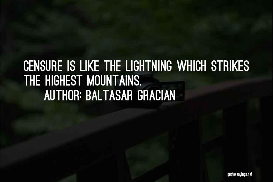 Strikes Quotes By Baltasar Gracian