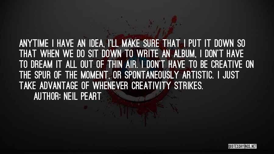 Strikes Quotes By Neil Peart