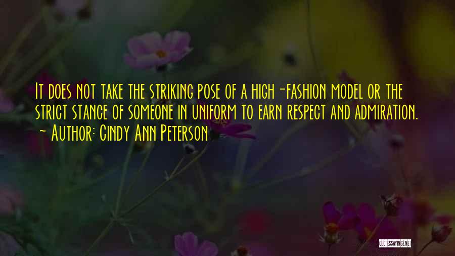 Striking A Pose Quotes By Cindy Ann Peterson