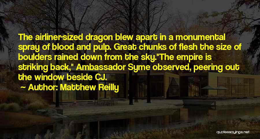 Striking Back Quotes By Matthew Reilly