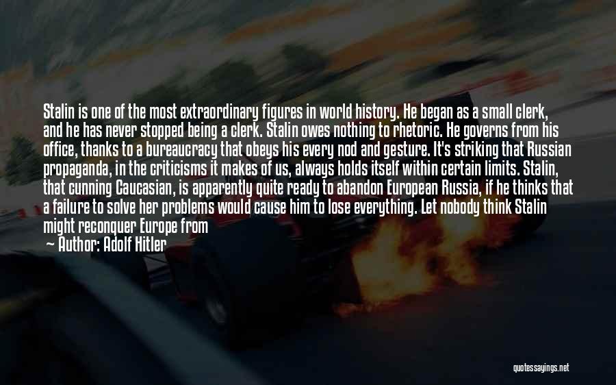 Striking Quotes By Adolf Hitler
