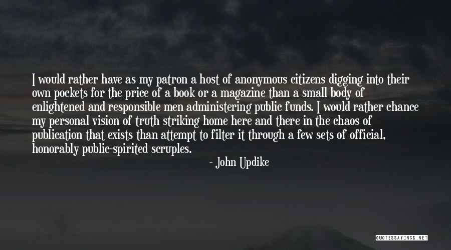 Striking Truth Quotes By John Updike Striking Truth Quotes By John Updike