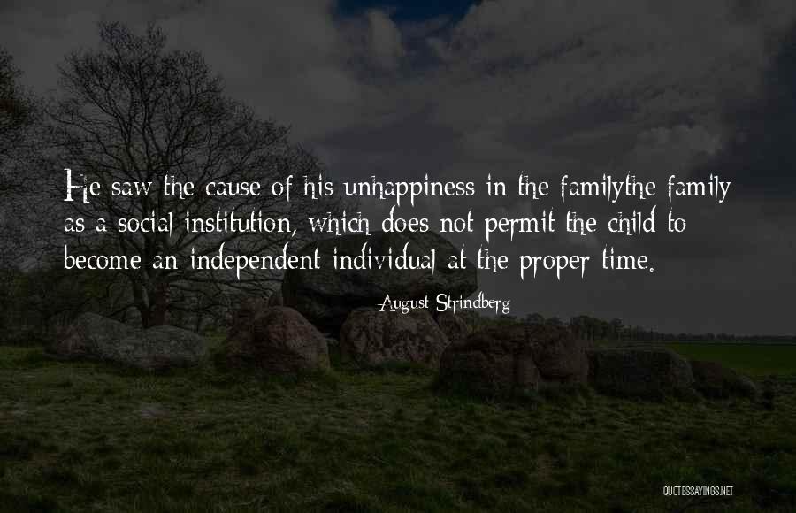 Strindberg Family Quotes By August Strindberg