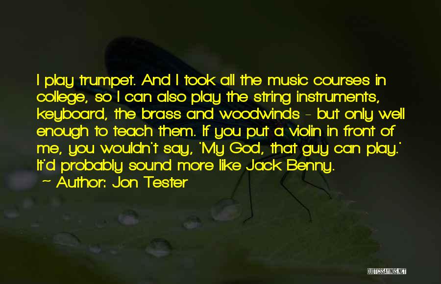 String Instruments Quotes By Jon Tester