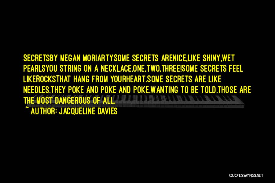 String Pearls Quotes By Jacqueline Davies