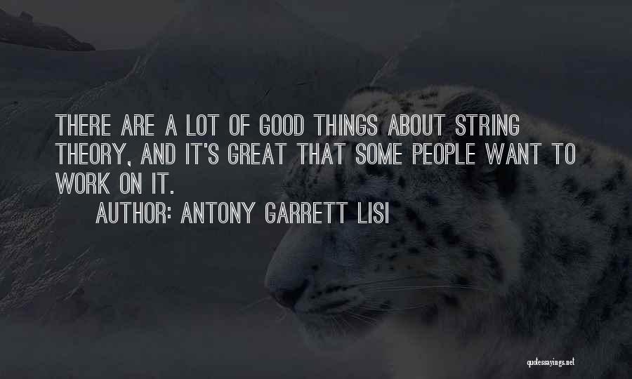 String Theory Quotes By Antony Garrett Lisi