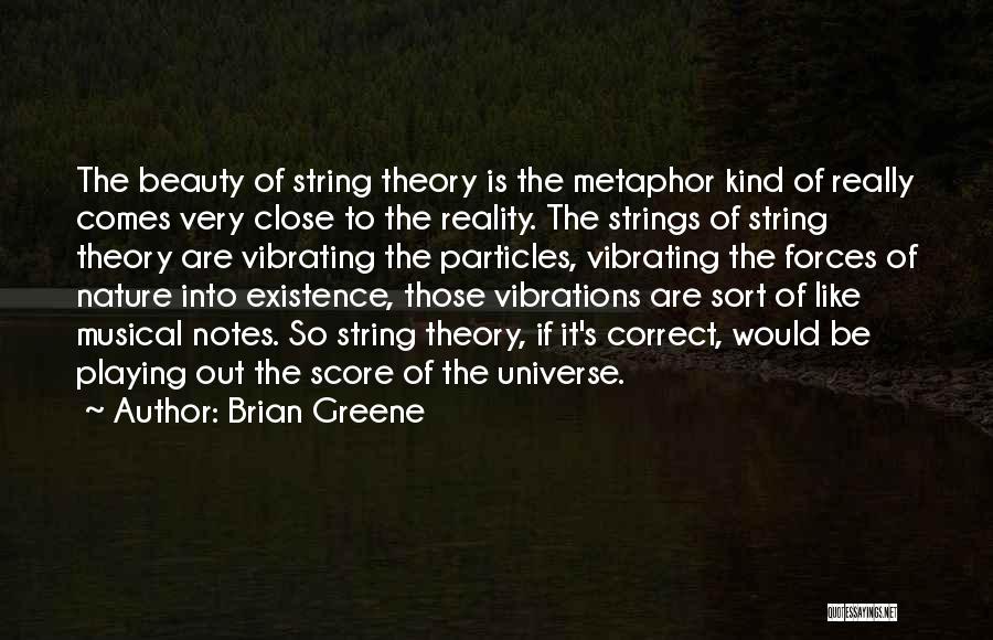 String Theory Quotes By Brian Greene