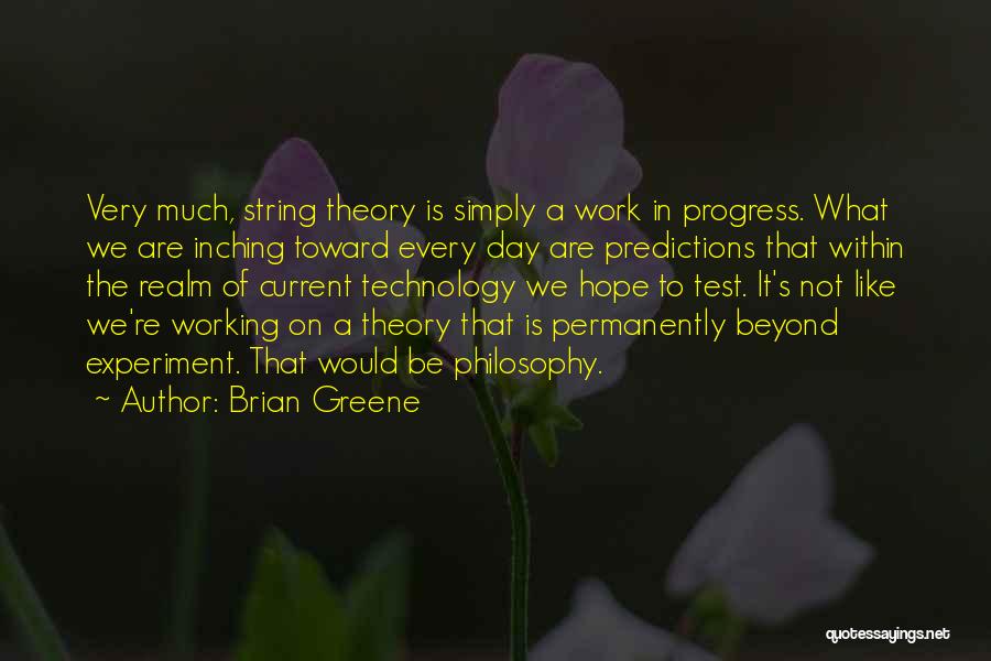 String Theory Quotes By Brian Greene