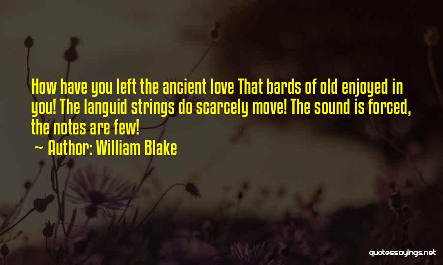 Strings Quotes By William Blake