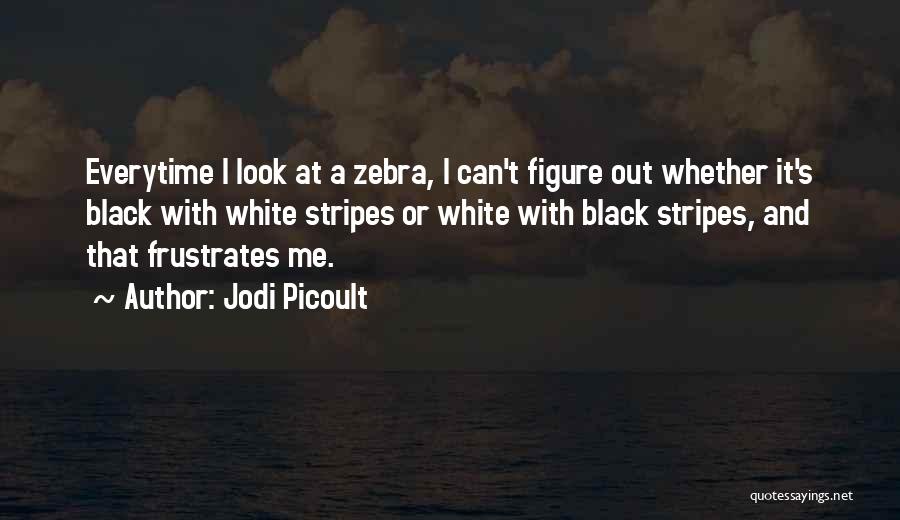 Stripes Of A Zebra Quotes By Jodi Picoult