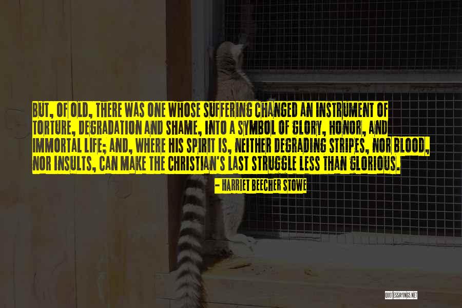 Stripes Quotes By Harriet Beecher Stowe