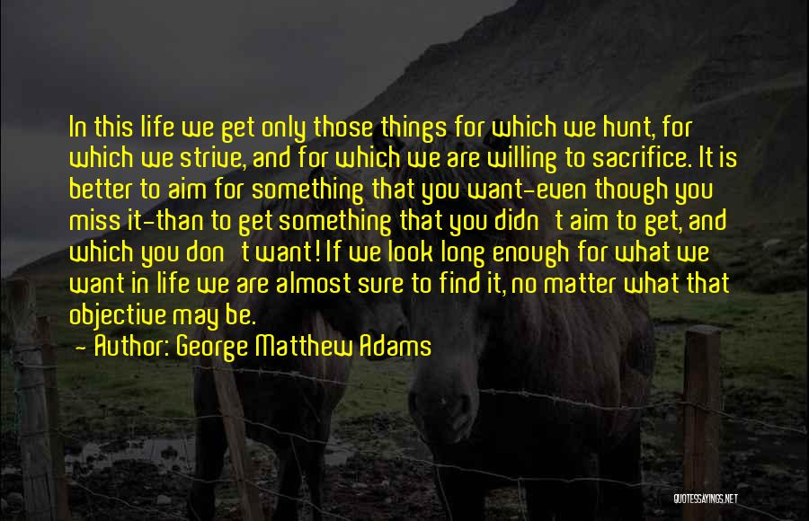 Strive To Be Better Quotes By George Matthew Adams