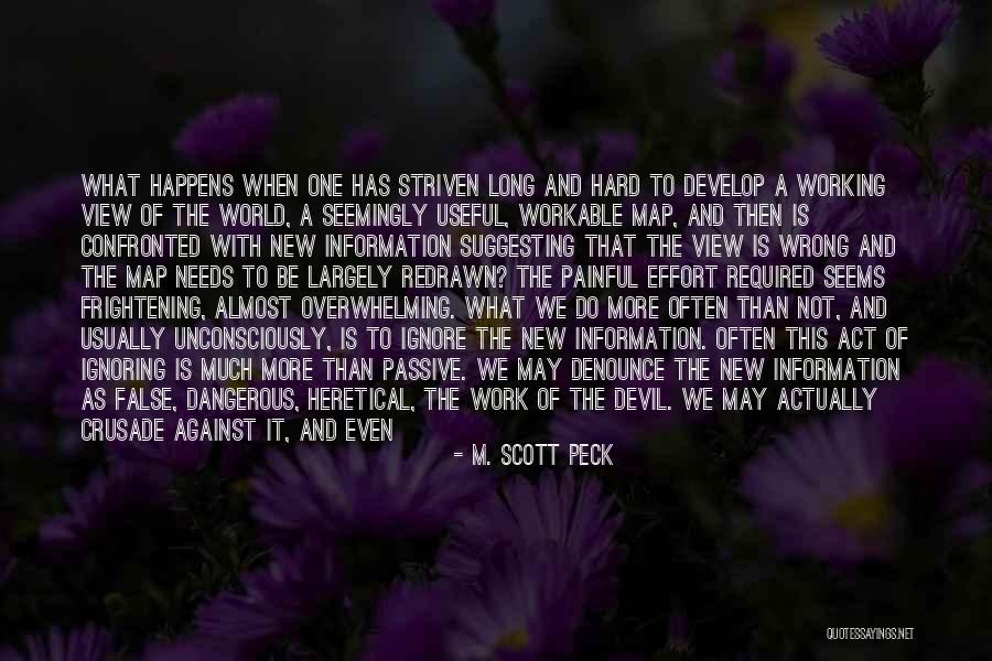 Striven Quotes By M. Scott Peck Striven Quotes By M. Scott Peck