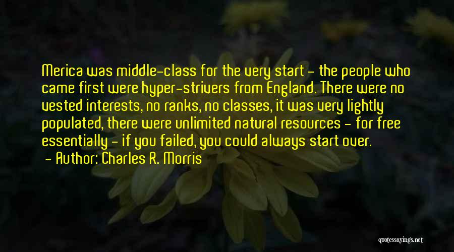 Strivers Quotes By Charles R. Morris