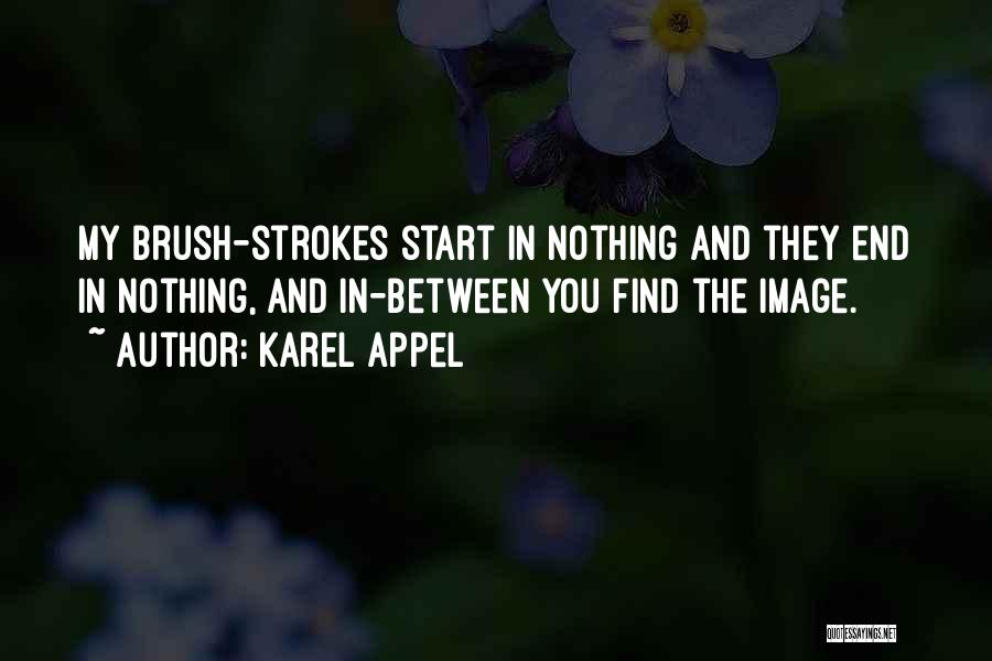 Strokes Quotes By Karel Appel