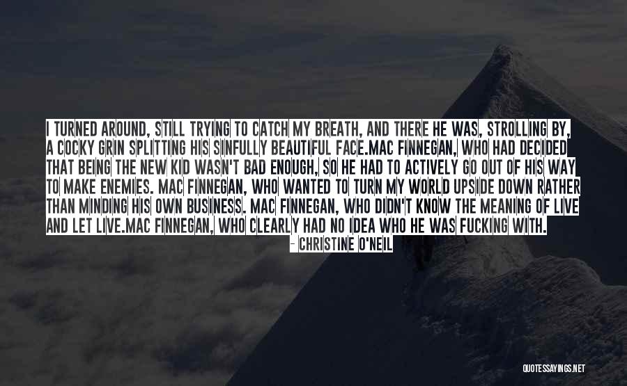 Strolling Around Quotes By Christine O'Neil Strolling Around Quotes By Christine O'Neil
