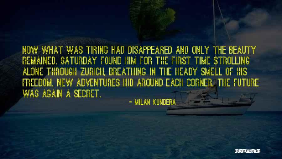 Strolling Around Quotes By Milan Kundera Strolling Around Quotes By Milan Kundera