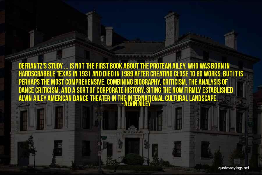 Stromberger Site Quotes By Alvin Ailey Stromberger Site Quotes By Alvin Ailey