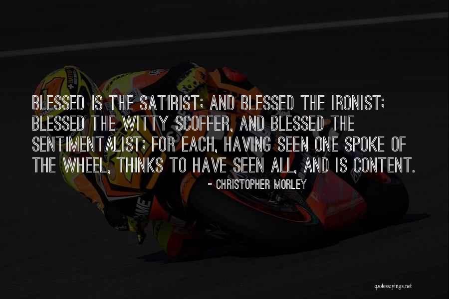 Strominger Raymond Quotes By Christopher Morley Strominger Raymond Quotes By Christopher Morley