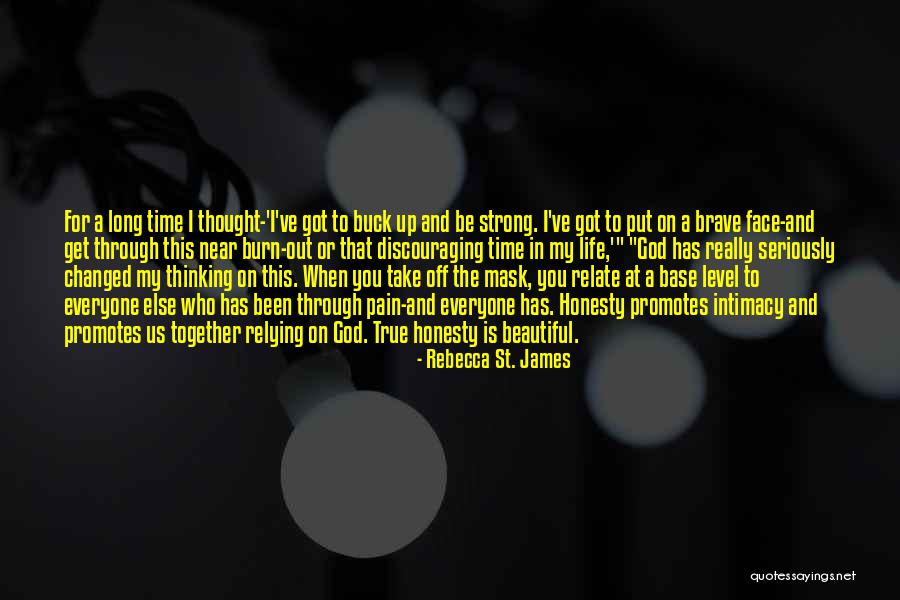 Strong And Brave Quotes By Rebecca St. James