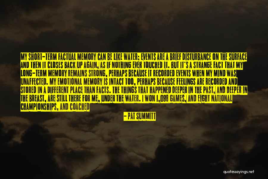 Strong And Emotional Quotes By Pat Summitt Strong And Emotional Quotes By Pat Summitt