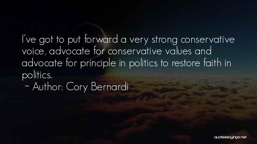 Strong And Faith Quotes By Cory Bernardi