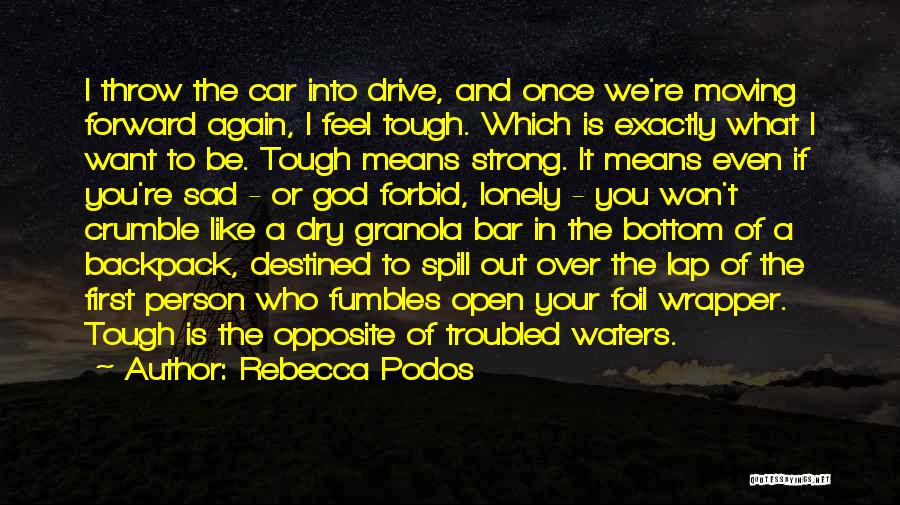 Strong And Sad Quotes By Rebecca Podos