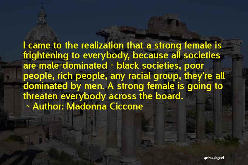 Strong Black Male Quotes By Madonna Ciccone