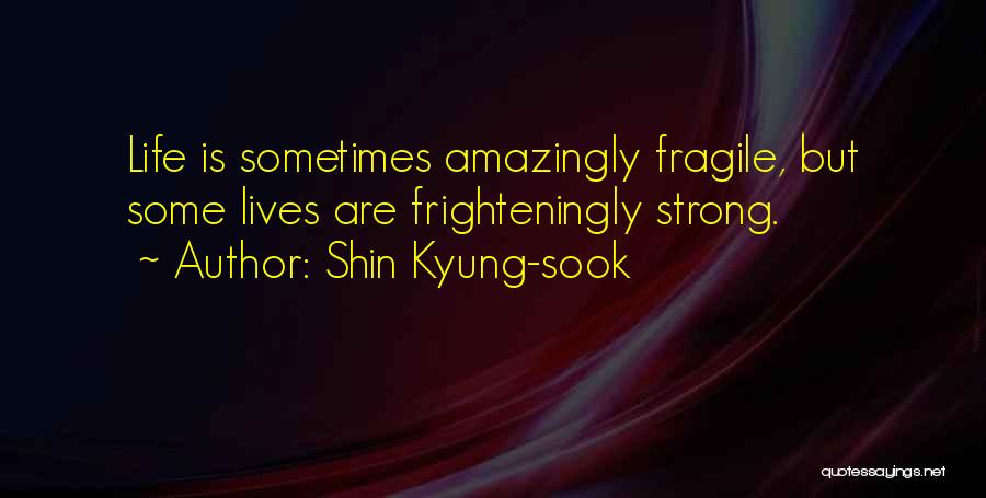 Strong But Fragile Quotes By Shin Kyung-sook