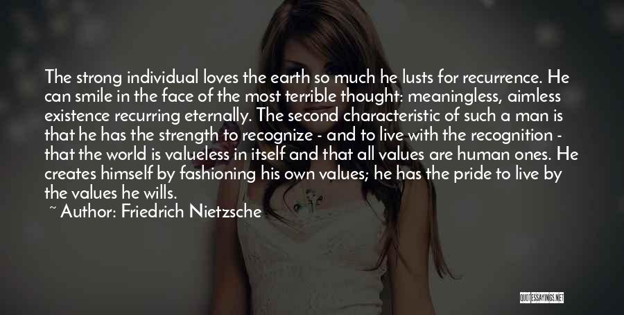 Strong Characteristic Quotes By Friedrich Nietzsche