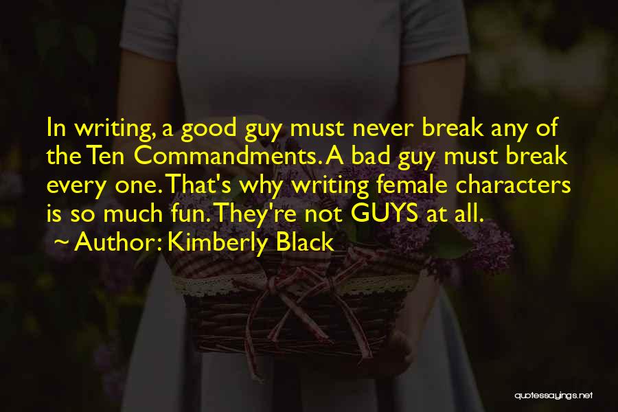 Strong Characters Quotes By Kimberly Black