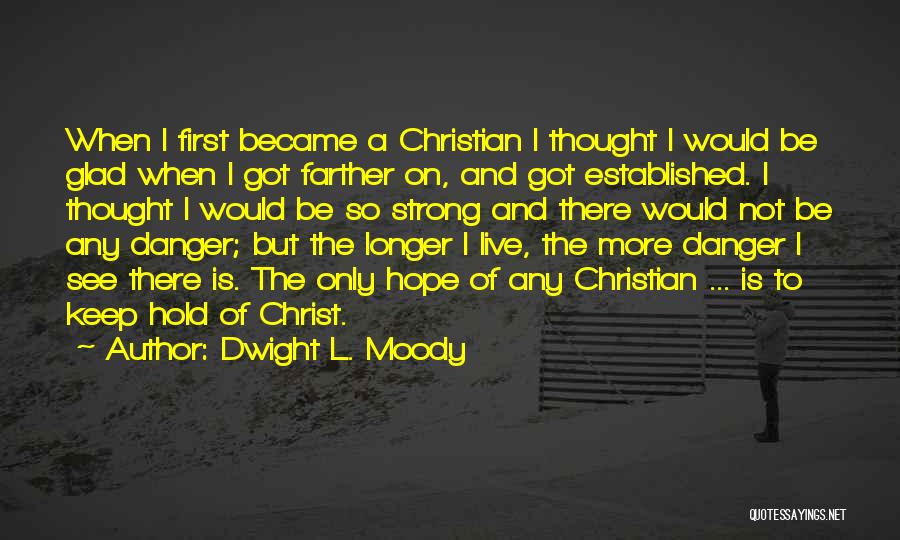 Strong Christian Quotes By Dwight L. Moody