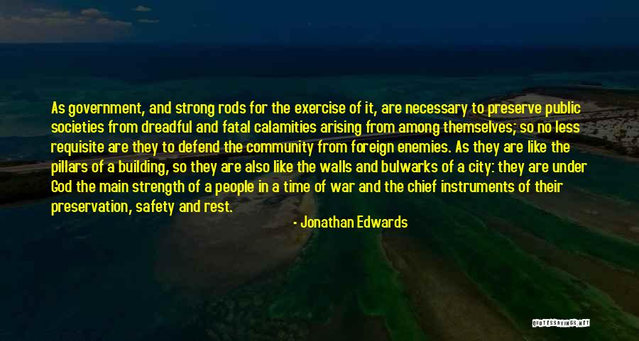 Strong City Quotes By Jonathan Edwards