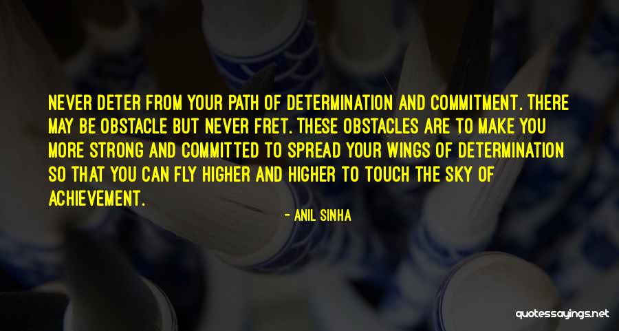 Strong Determination Quotes By Anil Sinha Strong Determination Quotes By Anil Sinha