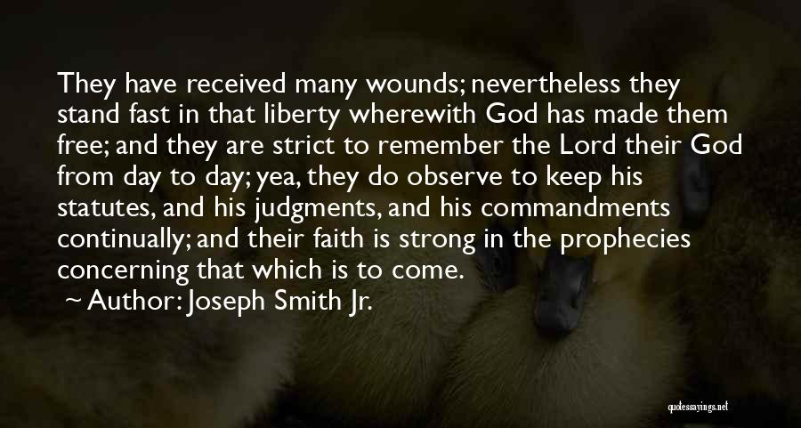 Strong Faith In God Quotes By Joseph Smith Jr.