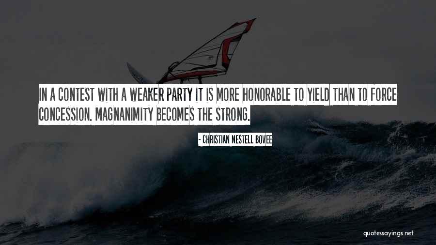 Strong Force Quotes By Christian Nestell Bovee Strong Force Quotes By Christian Nestell Bovee