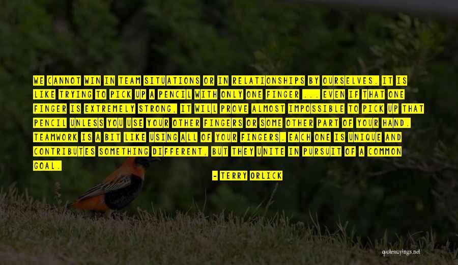 Strong Goal Quotes By Terry Orlick Strong Goal Quotes By Terry Orlick