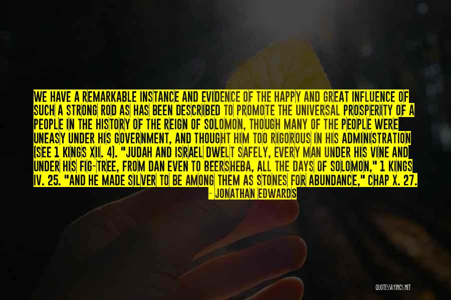 Strong Government Quotes By Jonathan Edwards