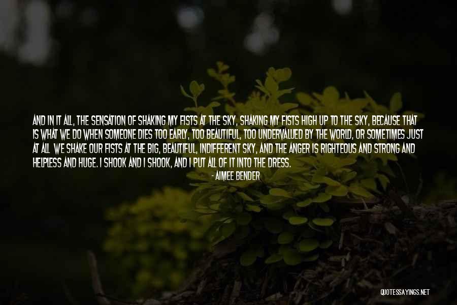 Strong Grief Quotes By Aimee Bender Strong Grief Quotes By Aimee Bender