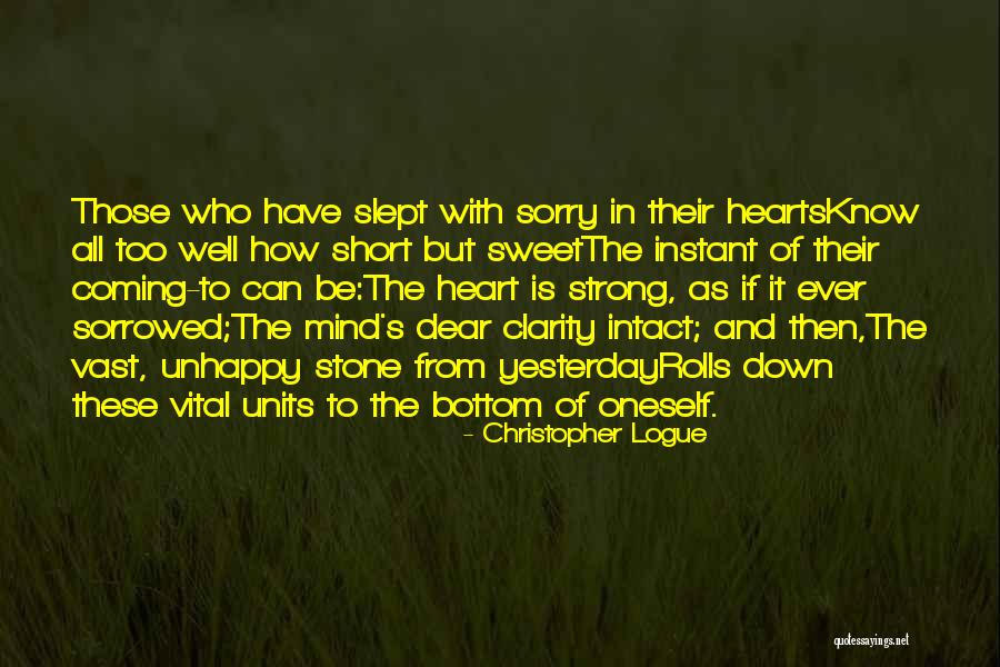 Strong Grief Quotes By Christopher Logue Strong Grief Quotes By Christopher Logue