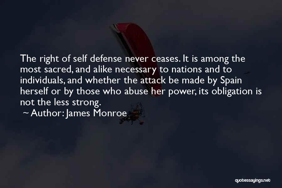 Strong Individuals Quotes By James Monroe