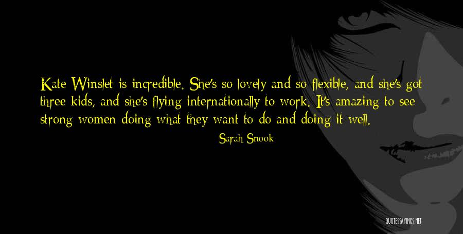 Strong Kids Quotes By Sarah Snook Strong Kids Quotes By Sarah Snook