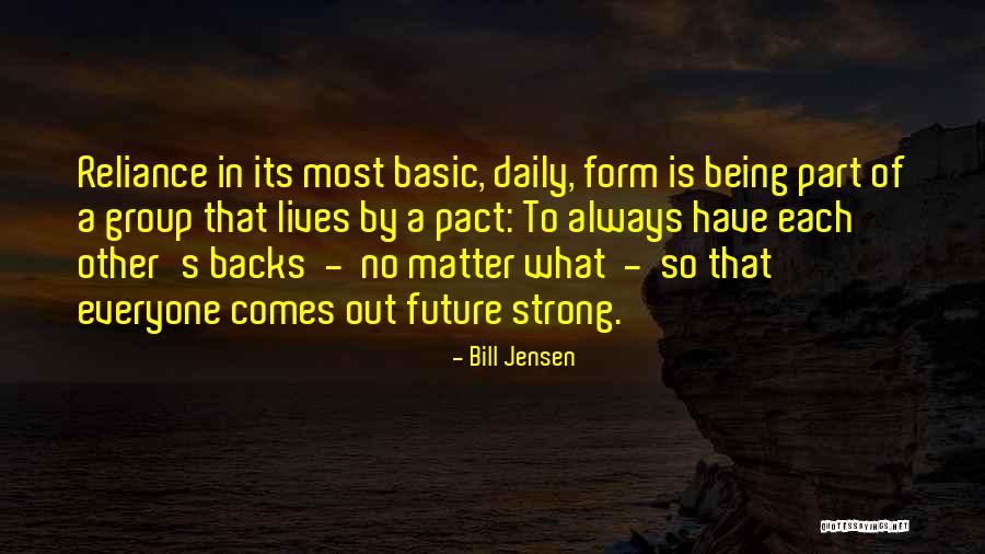 Strong Leadership Quotes By Bill Jensen