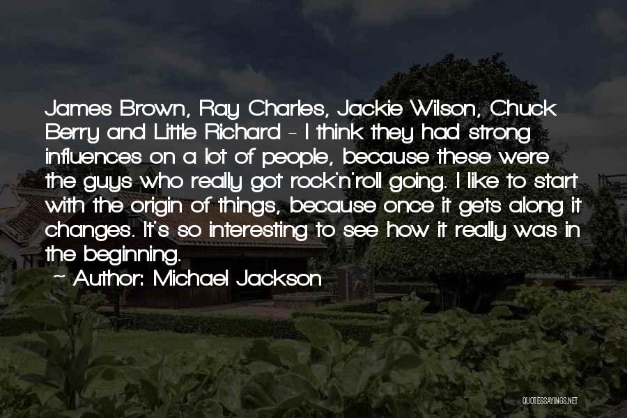 Strong Like A Rock Quotes By Michael Jackson