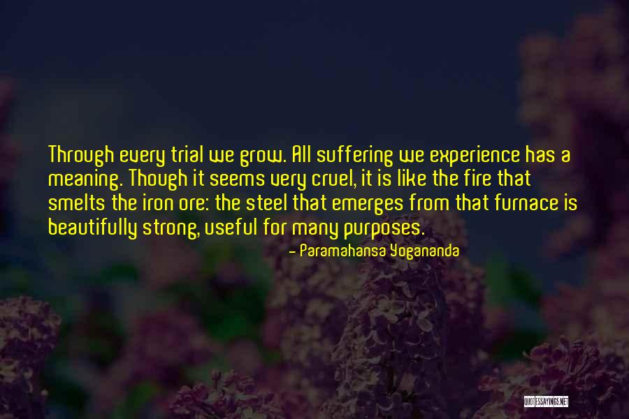Strong Like Iron Quotes By Paramahansa Yogananda Strong Like Iron Quotes By Paramahansa Yogananda
