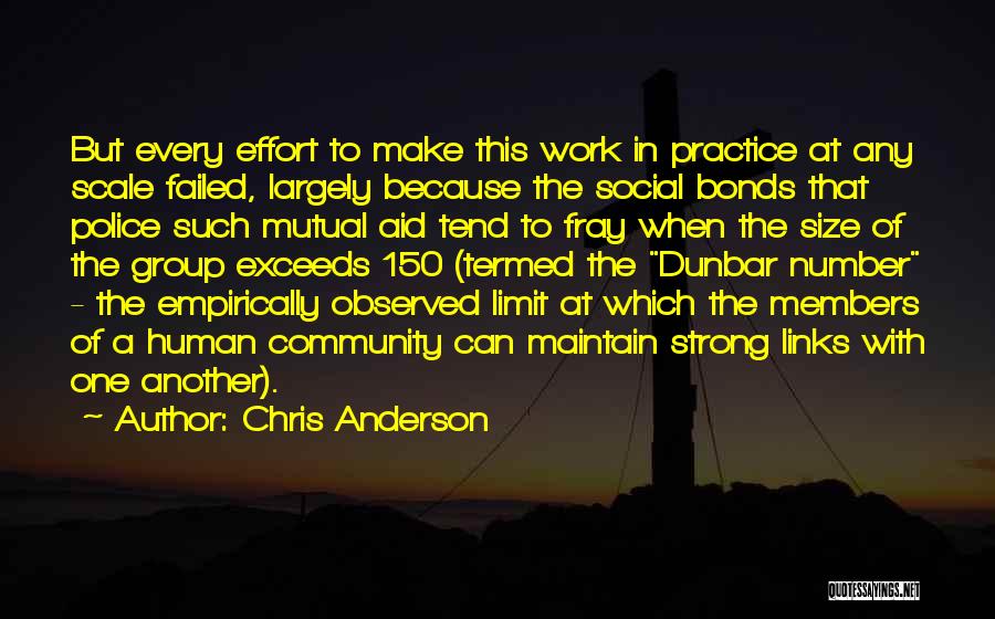 Strong Links Quotes By Chris Anderson