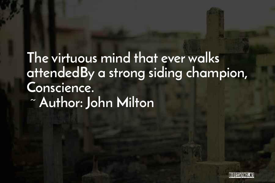 Strong Mind Quotes By John Milton