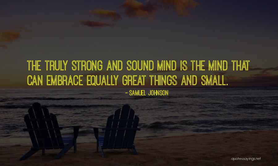 Strong Mind Strong Life Quotes By Samuel Johnson Strong Mind Strong Life Quotes By Samuel Johnson