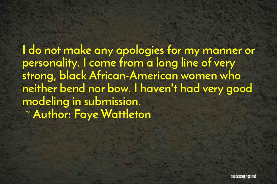 Strong Personality Quotes By Faye Wattleton